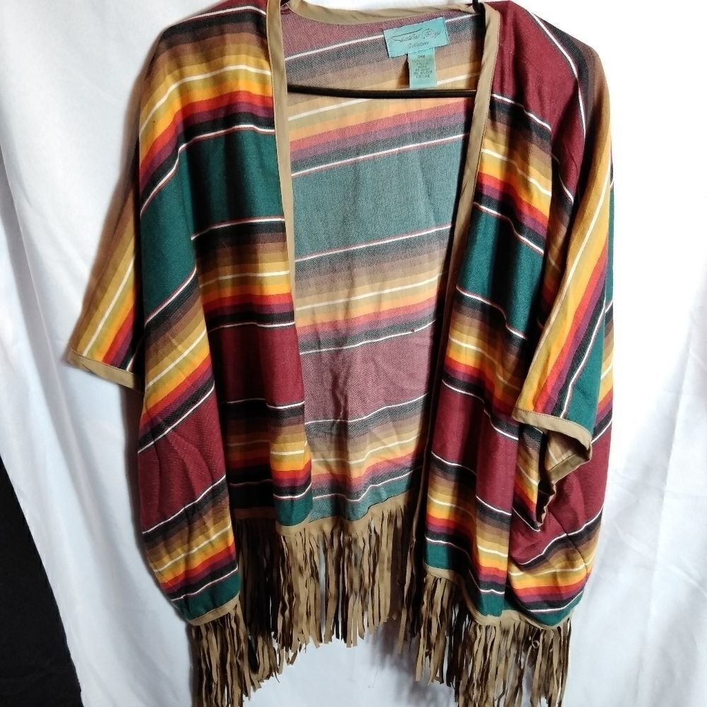 Tasha Polizzi poncho